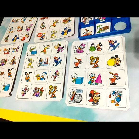 DISNEY VTG 90 Mickey Mouse CollectableMemory Game - Picture 7 of 15